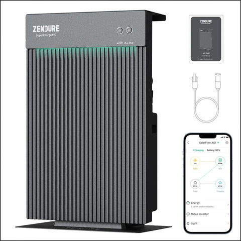 Zendure AIO 2400 Balcony Power Station with Storage