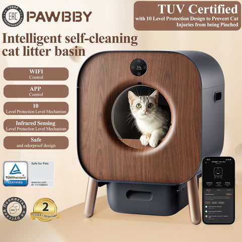 PAWBBY P1 Self-Cleaning Cat Litter Box